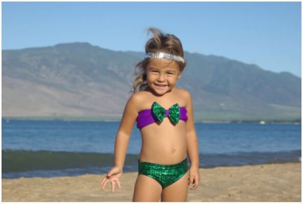 Размеры детских и подростковых купальников